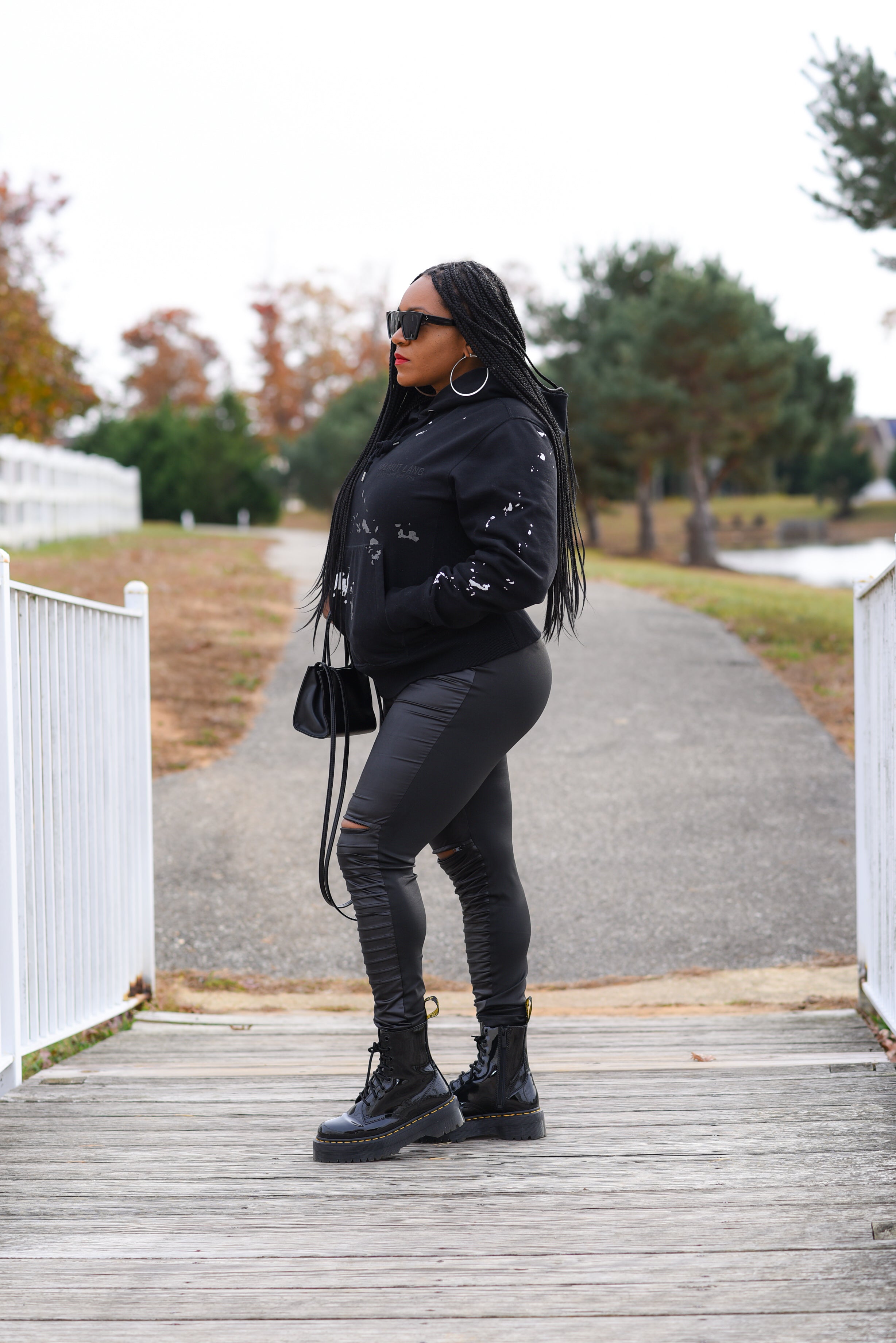 Onyx Moto Leggings